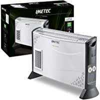 Imetec 4006E Convector- 2000 W- 4 Velocidades- Blanco y Gris